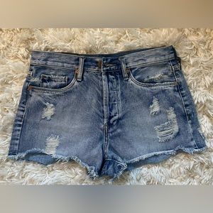 Distressed Denim Shorts | BLANKNYC